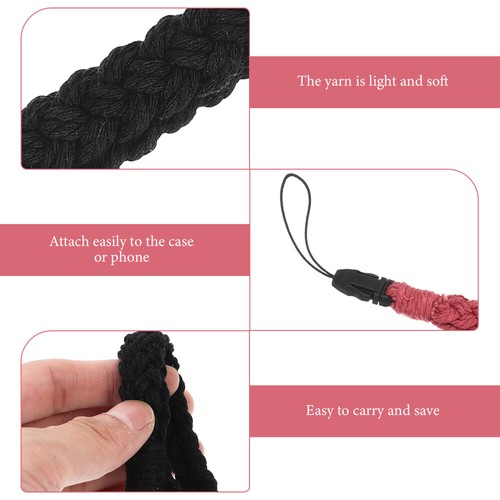 6 PCs Telefonseile Handgelenk Lanyards Telefonhandgelenksbänder dekorative Seile - 第 9/12 張圖片