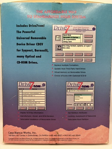 Drive 7 Univeral Hard Drive Updater & Formatter for Macintosh - Picture 4 of 8
