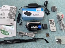 JVC Everio 20GB Hard Disk Digital Camcorder GZ-MG67AG 2GB card AC adapter WORKS