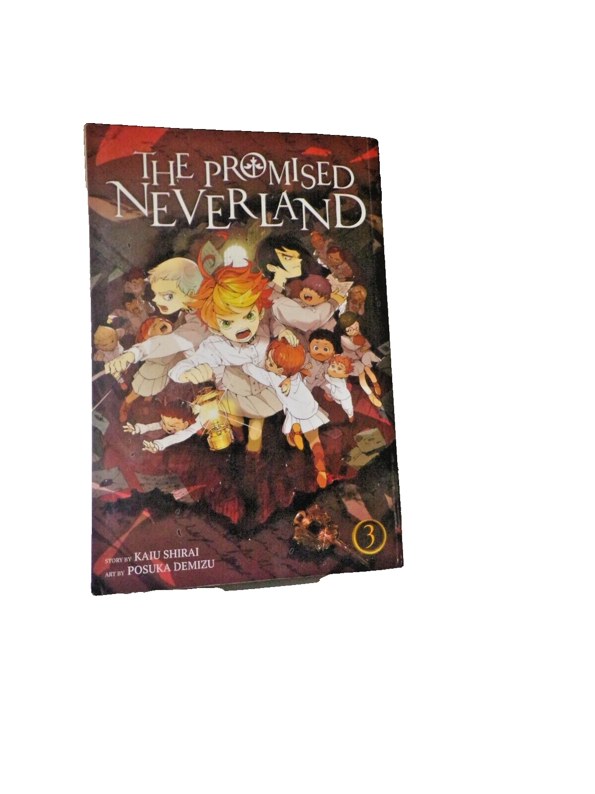Manga The Promised Neverland #3 Book by Kaiu Shirai From 2020
