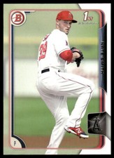 Nate Smith 2015 Bowman Prospects #BP90 Los Angeles Angels