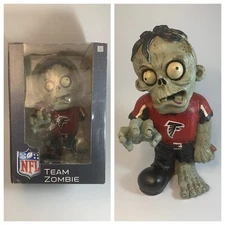 NFL TEAM ZOMBIE Atlanta Falcons FOREVER NIGHTMARES Football Licensed RARE In Box