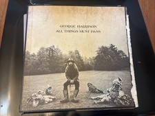 GEORGE HARRISON All Things Must Pass" Vintage Vinyl (1970) Box Set (3 LPs) Read GEORGE HARRISON All Things Must Pass" Vintage Vinyl (1970) Box Set (3 LPs) Read