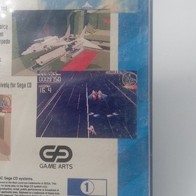 Sega CD Silpheed Complete CIB With Manual In Case Untested 