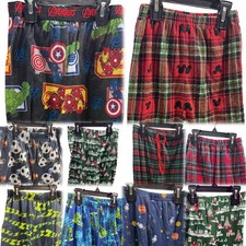 10 pc Pajamas Clothing Lot Youth Boys Size Medium  Large Pants  Shorts
