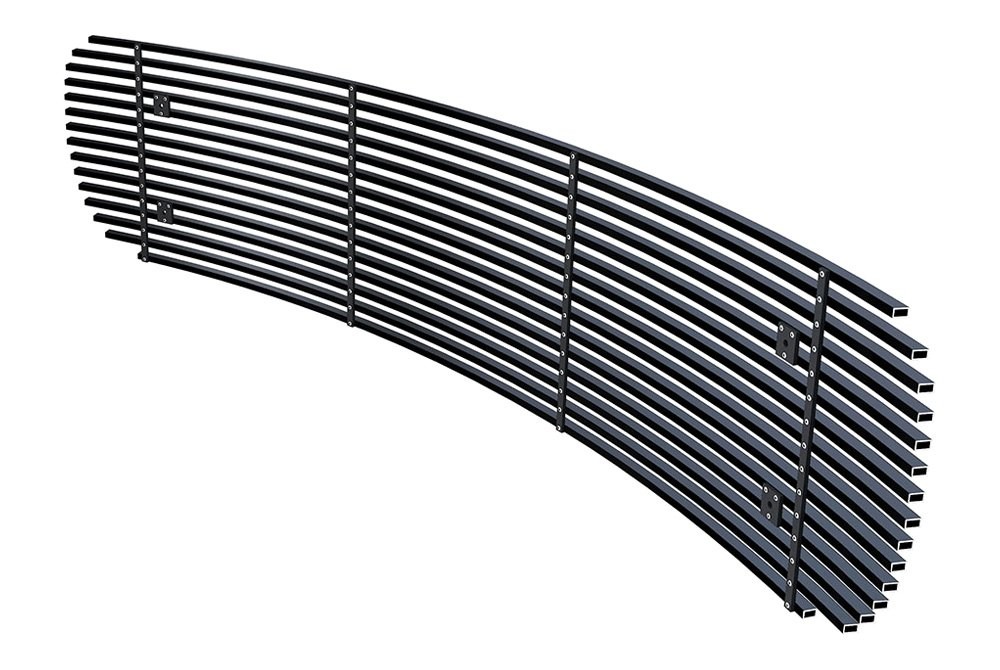 For GMC Sierra 1500 99-06 APG 1-Pc Black 8x6 mm Horizontal Billet Main Grille