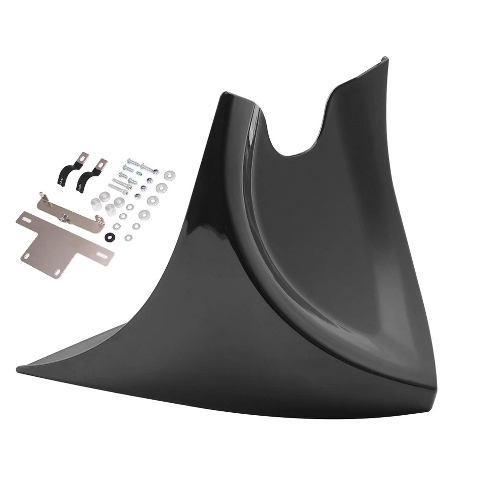 Lower Front Spoiler Chin Fairing Cover for Harley Dyna Fatboy Softail 2004-2017 - Image 3 of 4