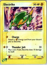 Electrike - 30/109 Reverse Holo Uncommon Ruby and Sapphire LP on eBay