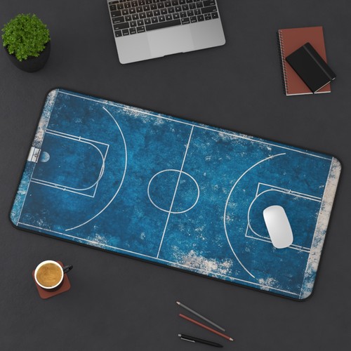 Alfombrilla de escritorio para cancha de baloncesto, decoración de oficina deportiva, alfombrilla de ratón, alfombrilla para romper tarjetas deportivas - Imagen 13 de 13