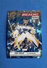 2024-25 Upper Deck Series 1 - Breaking News Joel Hofer #BN-24