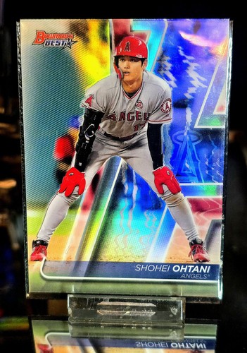 SHOHEI OHTANI 2020 Bowman’s Best Refractor #22 Los Angeles Dodgers