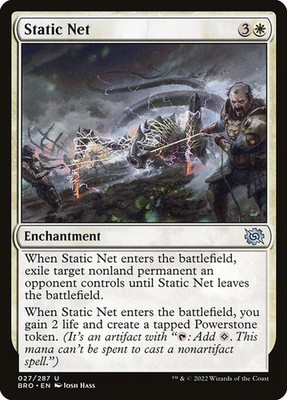 [MTG] Static Net (027) (BRO) LP-HP