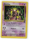 Mewtwo 14 Black Star Promo WOTC Vintage Pokemon TCG Card LP