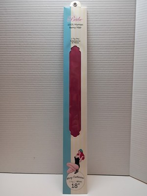 BABE  i-Tip PINK MARY CATHERINE* Extensions 18'' 100% Remy Hair Straight New!