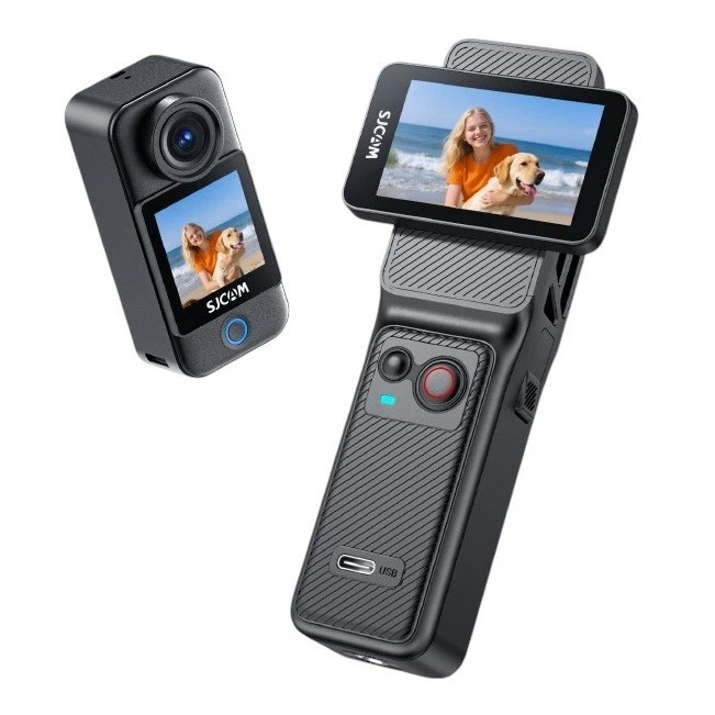 SJCAM C400 4K 30FPS Action Camera 30M Underwater Camera 154 Degree Wide - Image 2 of 4