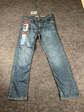 Wrangler 5 Star Jeans Boys 14 Blue Denim Cotton Medium Wash Classic Fit