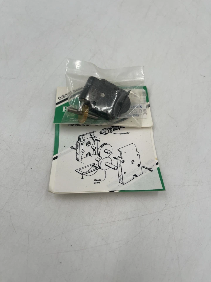 Caja de cambios Ho Scale Parts Precision Scale Co 4018 nueva en paquete Foto 4 de 4