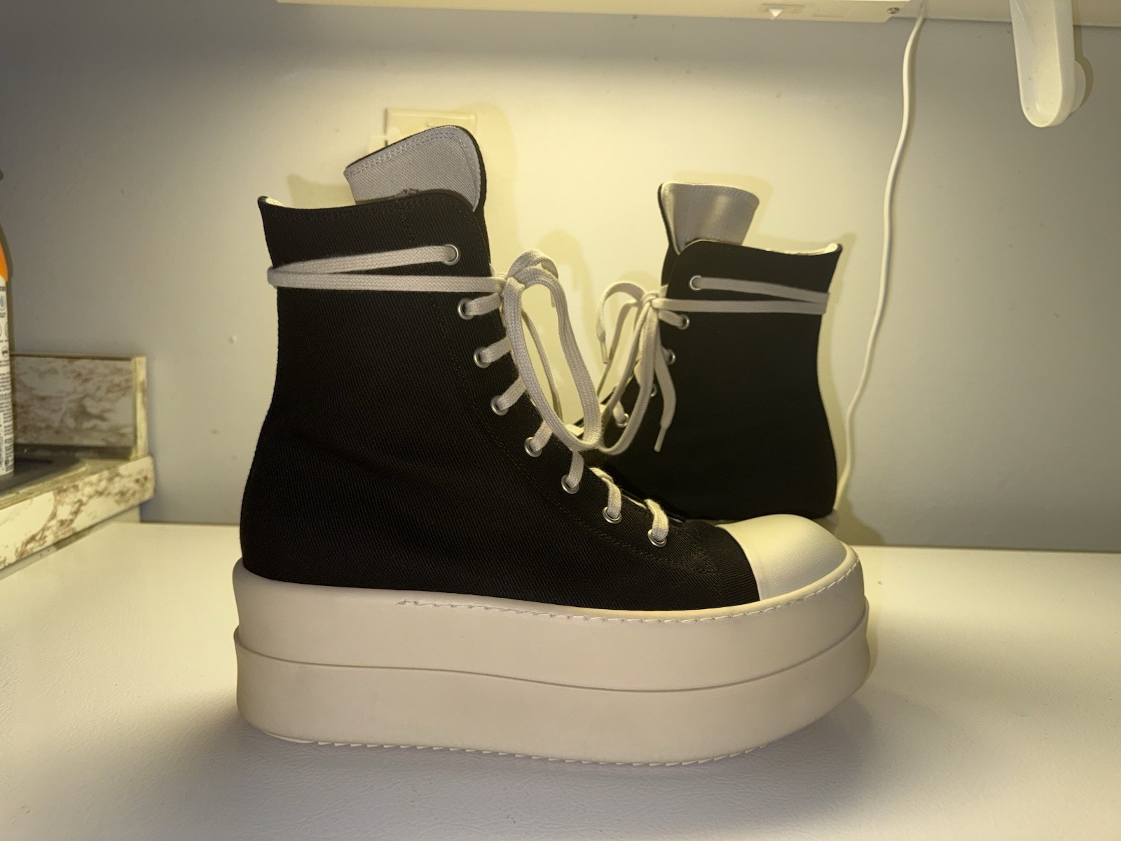 Rick Owens Mega Bumper Ramones DRKSHDW Size 42 EU US