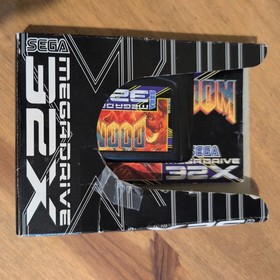 Doom Sega Mega Drive 32x boxed with manual