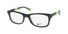 NEW NIKE 5538 EYEGLASS FRAME BLACK 46-17-130 CHILDRENS-UNISEX 001 FULL-RIM