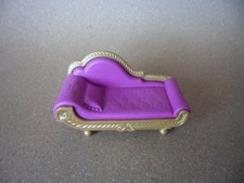 Canapé Monde Féérique Playmobil violet