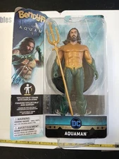 Noble Toys AquaMan BendyFigs DC 7 Inch Figure  The DC Comics
