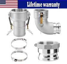 Type DA Cam and Groove Hose Fitting with Cam Lock Fittings 3" Part A&C 125 PSI