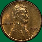 1939-D Lincoln Wheat Cent Brilliant Uncirculated BU Coin #39540