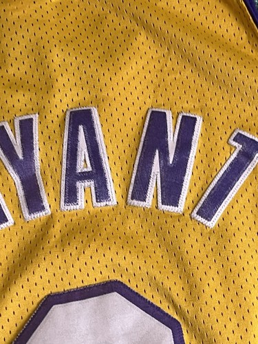Kobe Bryant Los Angeles Lakers #8 Vintage Reebok Gold Yellow Size 2XL - Bild 13 von 16