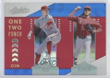2020 Panini Absolute One Two Punch Blue Luis Castillo Sonny Gray #OTP6 0jl3