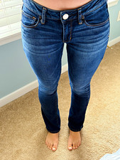 American Eagle AE Next Level Stretch Women  s Dark Wash Blue Jegging Jeans 6