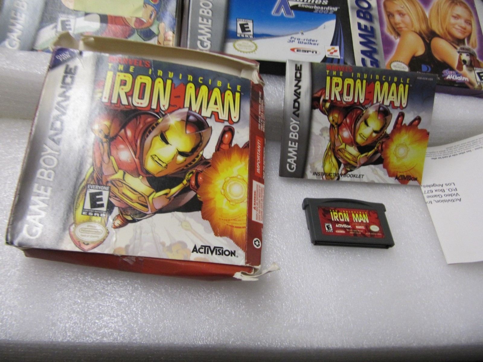Invincible Iron Man (Nintendo Game Boy Advance, 2002)