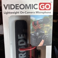 NEW - Open box - Rode VideoMic GO Lightweight On Camera Microphone