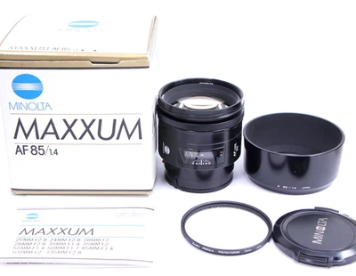 Minolta f/1.4 Lenses 85mm Focal for sale - eBay