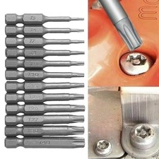 12pcs Security Hex Key Allen Torx Bit Set- T5 T6 T7 T8 T9 T10 T15 T20 T25 ...