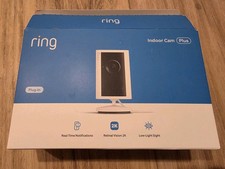 Ring Indoor Cam Plus Plug-In White B0DXM9Y8J1 Camera - 2025 Model 2K Video