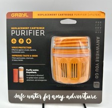 Brand New GRAYL Purifier Water Purifier Replacement Filter Cartridge Orange