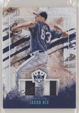 2019 Panini Diamond Kings DK Materials Holo Blue 24/25 Jacob Nix #DMS-JN 0s5