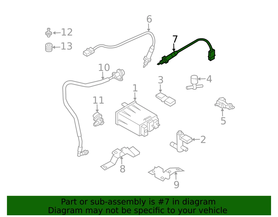 Genuine Nissan Oxygen Sensor 226A1-AM601 - Image 2 of 4