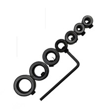 7Pcs Depth Stop Rings 3/4/5/6/8/10/12mm Locking Rings for Woodworking Metalwork