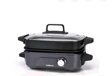 Image of Cuisinart Cook In 5 In 1 Multi Grill Sear Steam Simmer and Slow Cooker GRMC3U