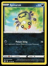 Spinarak 112/196 Common Lost Origin Pokemon Lightly Played