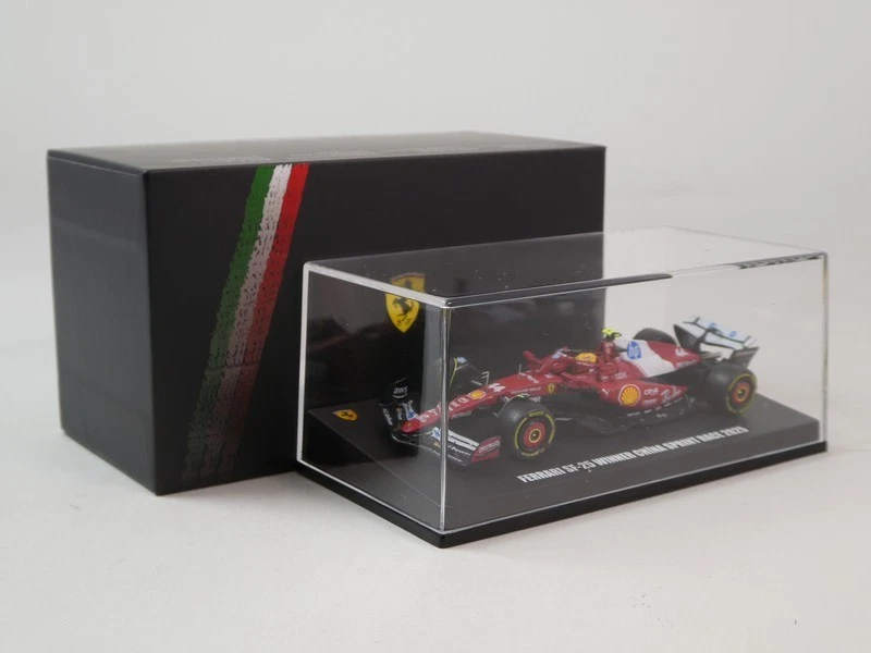 Looksmart Ferrari SF-25 #44 Lewis Hamilton winner sprint China 2025 1/64 LS64025 - Immagine 3 di 4