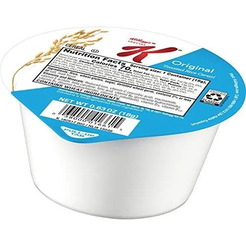 Kellogg's Special K, Breakfast Cereal, Original, .63oz 96 Count