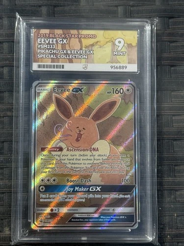 Eevee GX - SM233 SM Black Star Promo Sun Moon Pokemon English - ACE 9