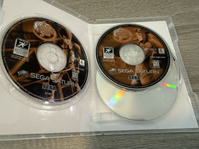 PANZER DRAGOON SAGA Sega Saturn 4 Discs ONLY TESTED & WORKING