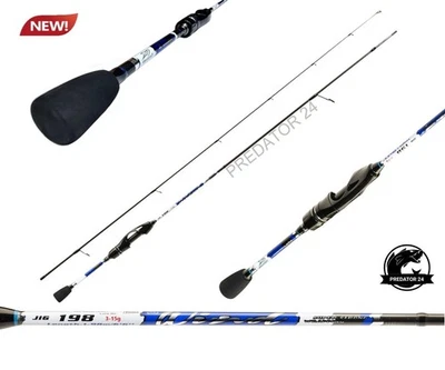 MIRACLE FISH Blue Wind Jig Spinning Angelrute Spinnrute Raubfischrute 1,98m 2,10m 2,28m 3-15g