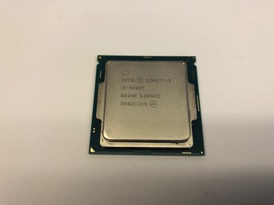 Lot of 6 Intel Core i3-6100T Dual-Core 3.20GHz 3MB LGA1151 Processor SR2HE