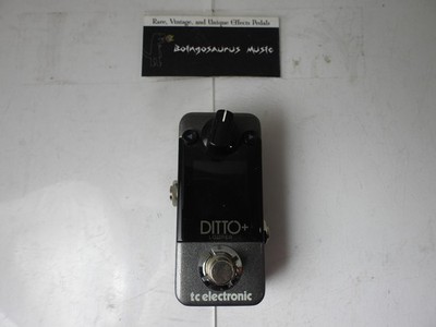 TC Electronics Ditto + Plus Looper Effects Pedal Phrase Sampler Free USA Ship