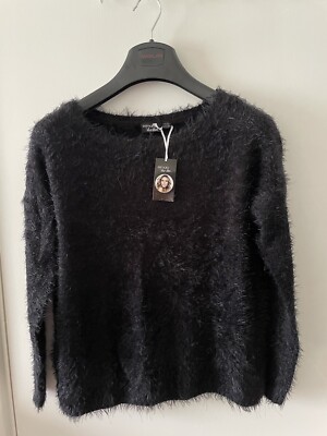 Esmara Heidi Klum Black Jumper Size 6-8 UK